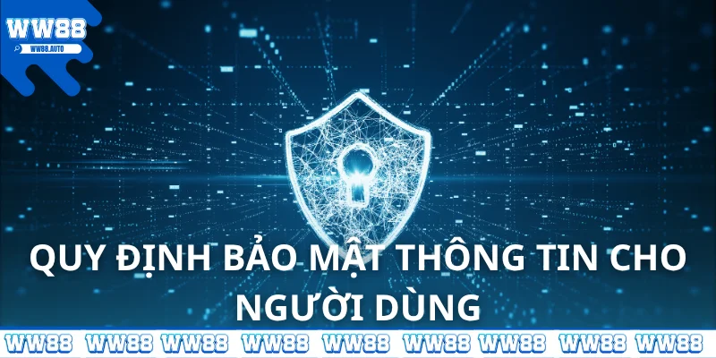 Quy định bảo mật thông tin cho người dùng