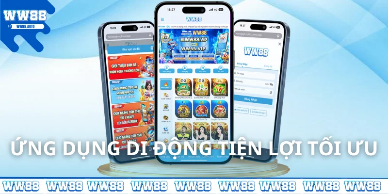 App di động được thiết kế tối ưu cho trải nghiệm mượt mà